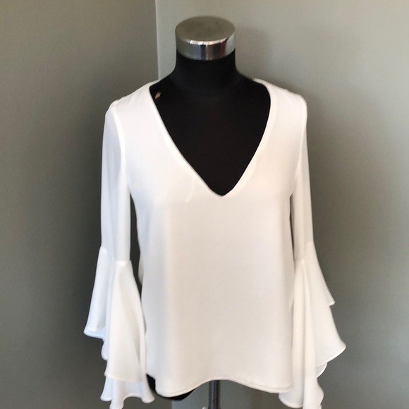 Zara Tops - Beautiful White Zara Blouse SzXS